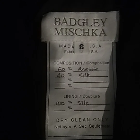 Badgley Mischka Classic Black Blazer - Picture 7 of 7
